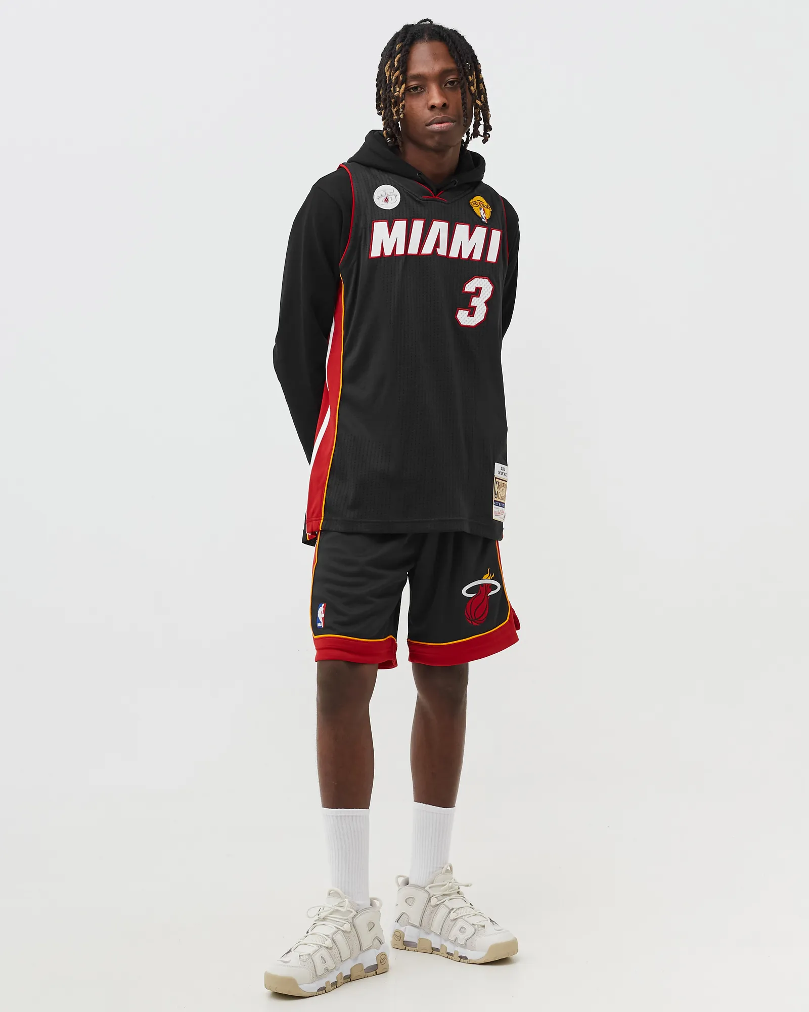 Mitchell & Ness NBA Authentic Road Shorts MIAMI HEAT 2005-2006