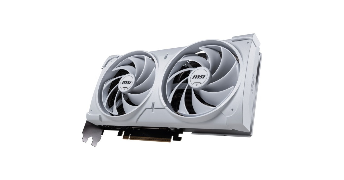 MSIGeForce RTX 5070 12G VENTUS 2X OC WHITE grafische kaart  (Wit, 3x DisplayPort, 1x HDMI)