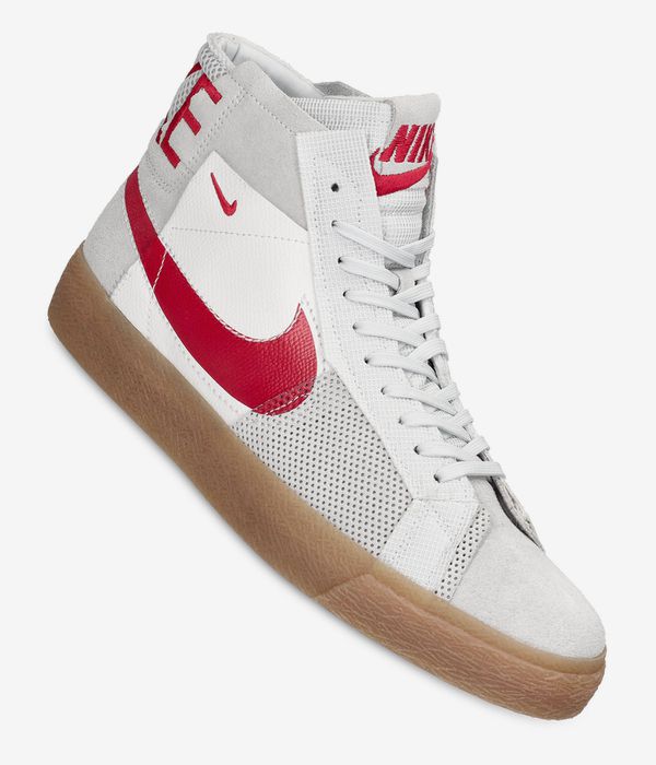 Nike SB Zoom Blazer Mid Premium Schuh (summit white university red)
