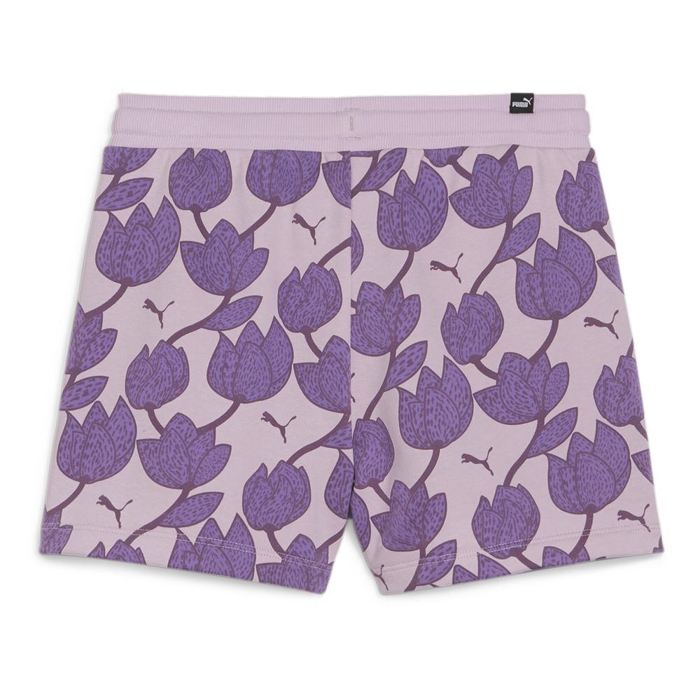 Puma Short Mauve Fille Puma Blossom