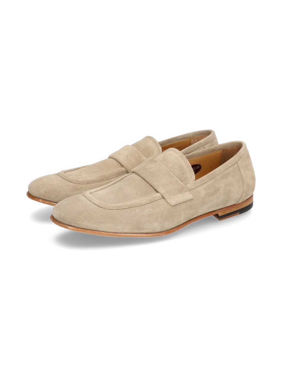Veloursleder Slipper