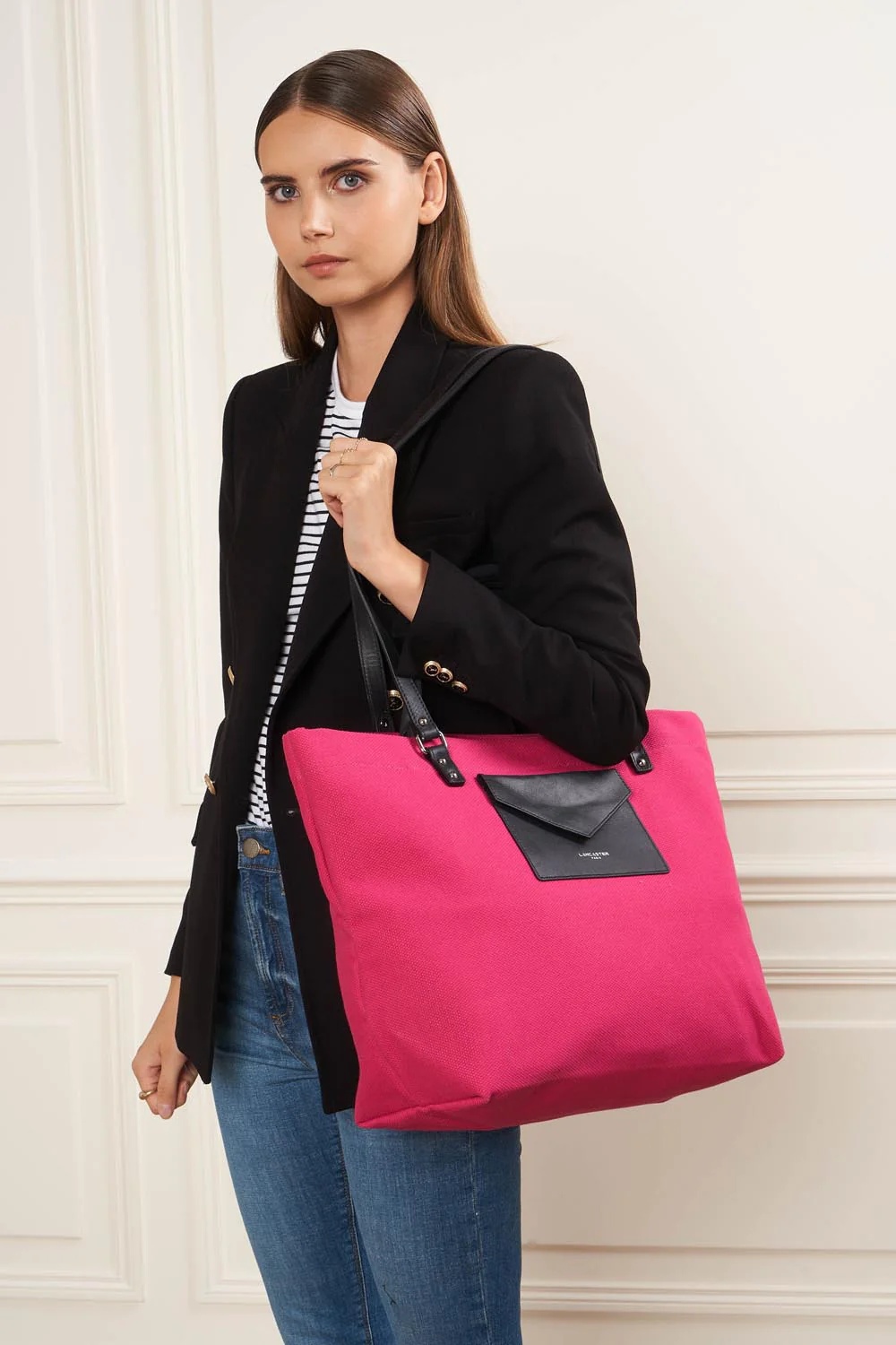 Canvas Conscious-Très grand sac cabas épaule