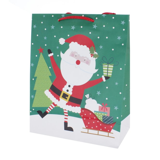 Geschenktasche Nikolaus - ca. 26 x 12,5 x 32 cm