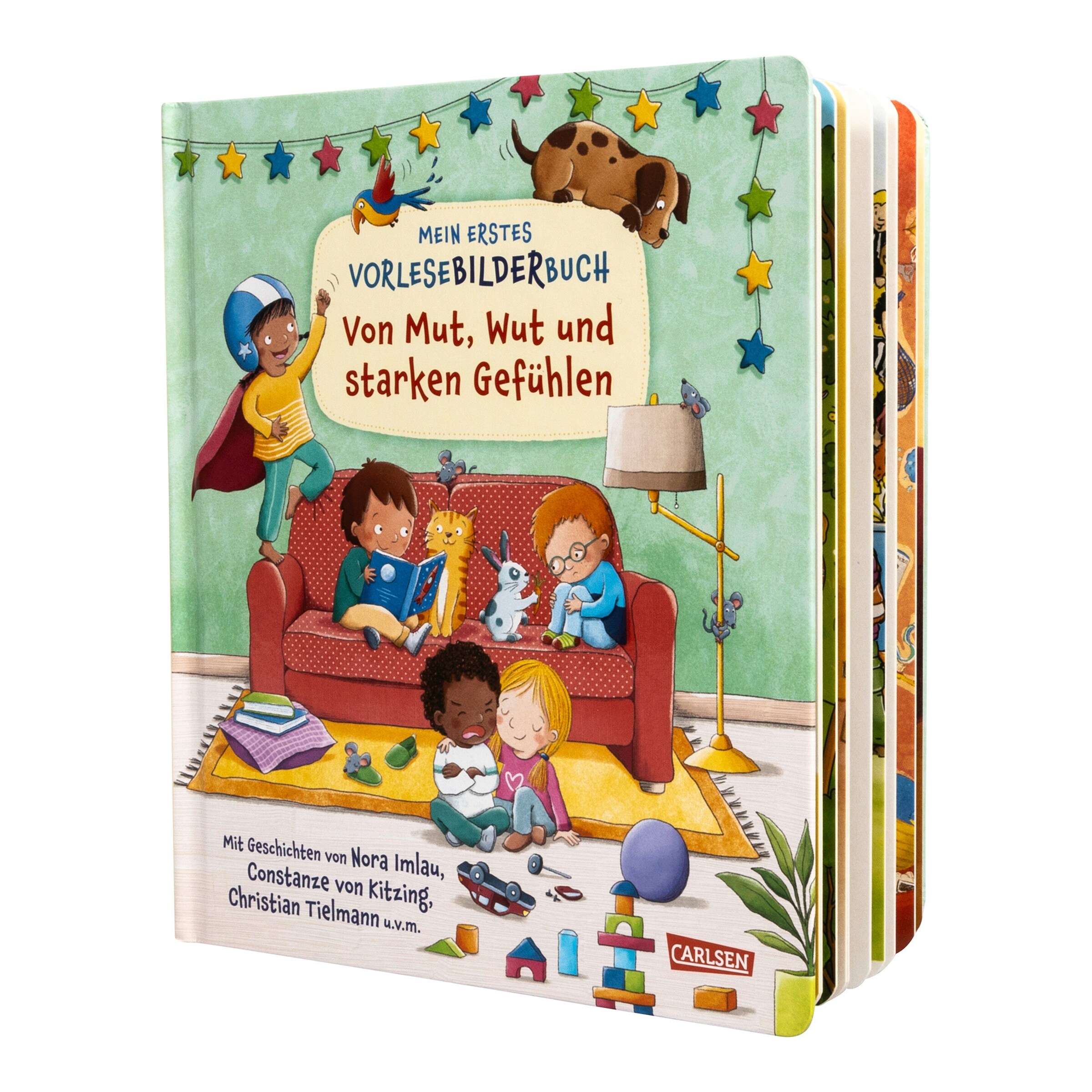 Carlsen Verlag Mein erstes Vorlese-Bilder-Buch: Von Mut, Wut und starken Gefühlen