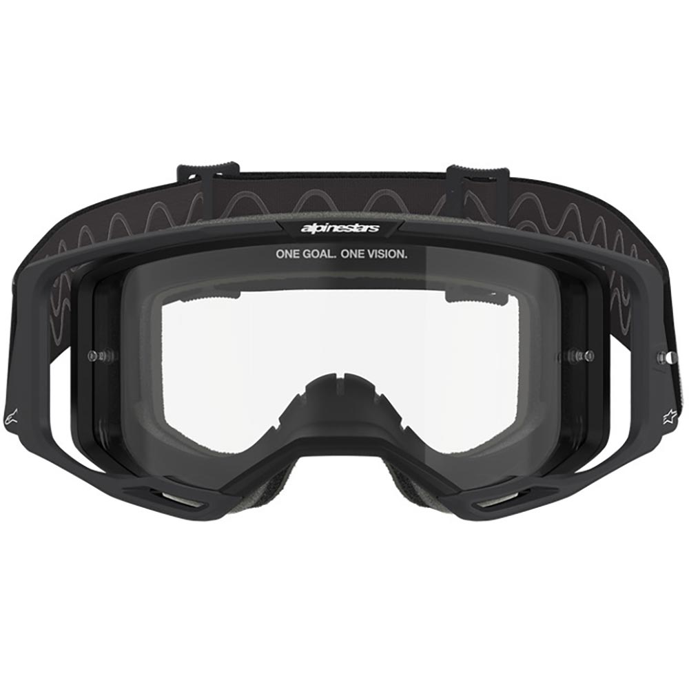 Alpinestars - Masque Vision 8 Corp Noir / Blanc / Transparent