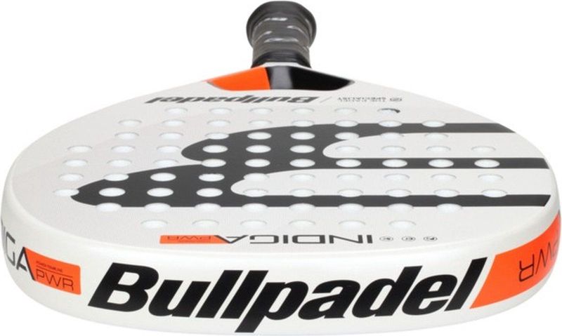 Bullpadel - Indiga Power 25 - Padel Racket - Kleur: Zwart - Materiaal: Carbon