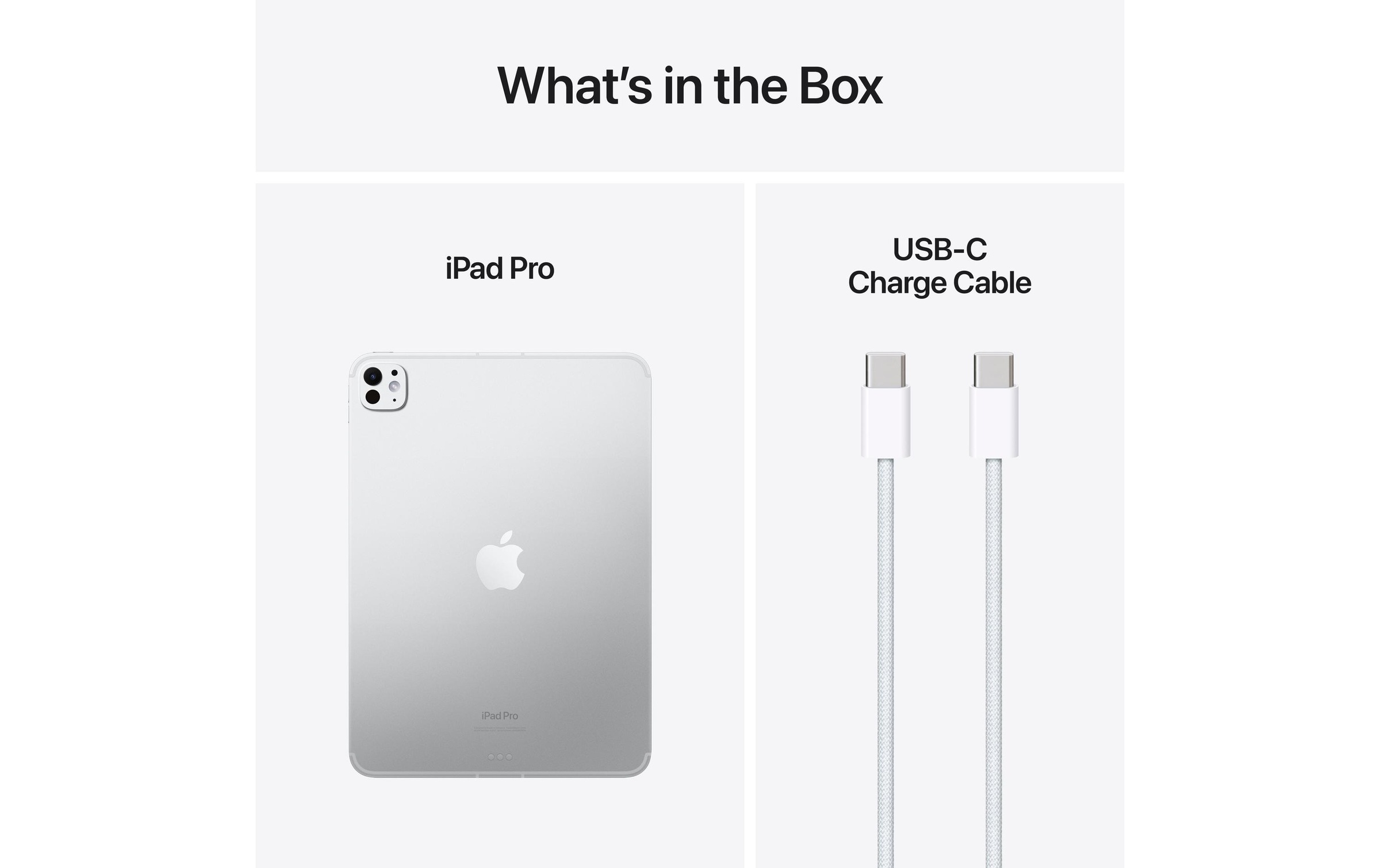 Apple Tablet »iPad Pro 11 M4 2024 256 GB DEP« (27,83 cm / 11 ″) iPadOS 256 GB 5G )