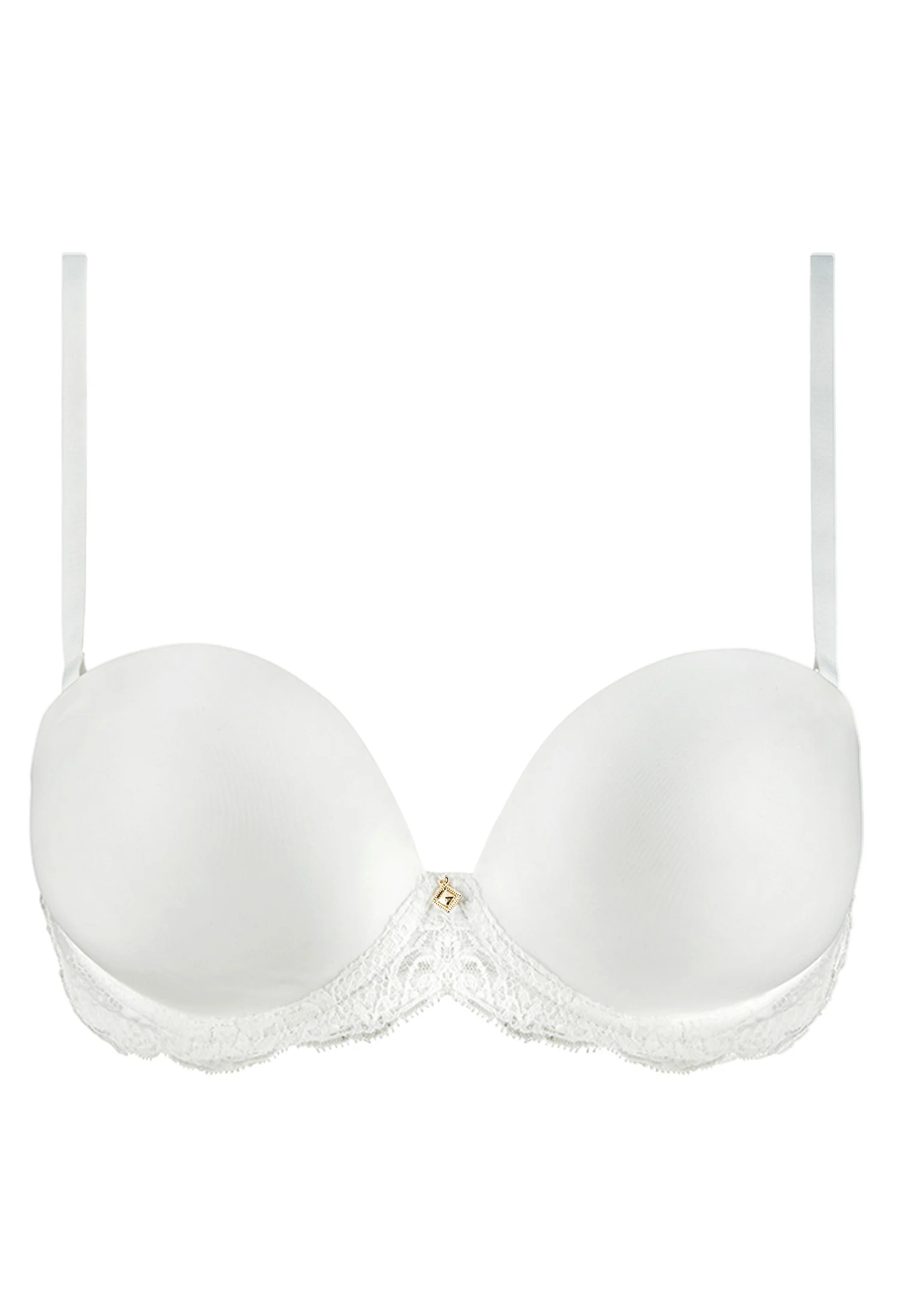 KISS OF LOVE - Soutien-gorge bandeau plunge | Blanc