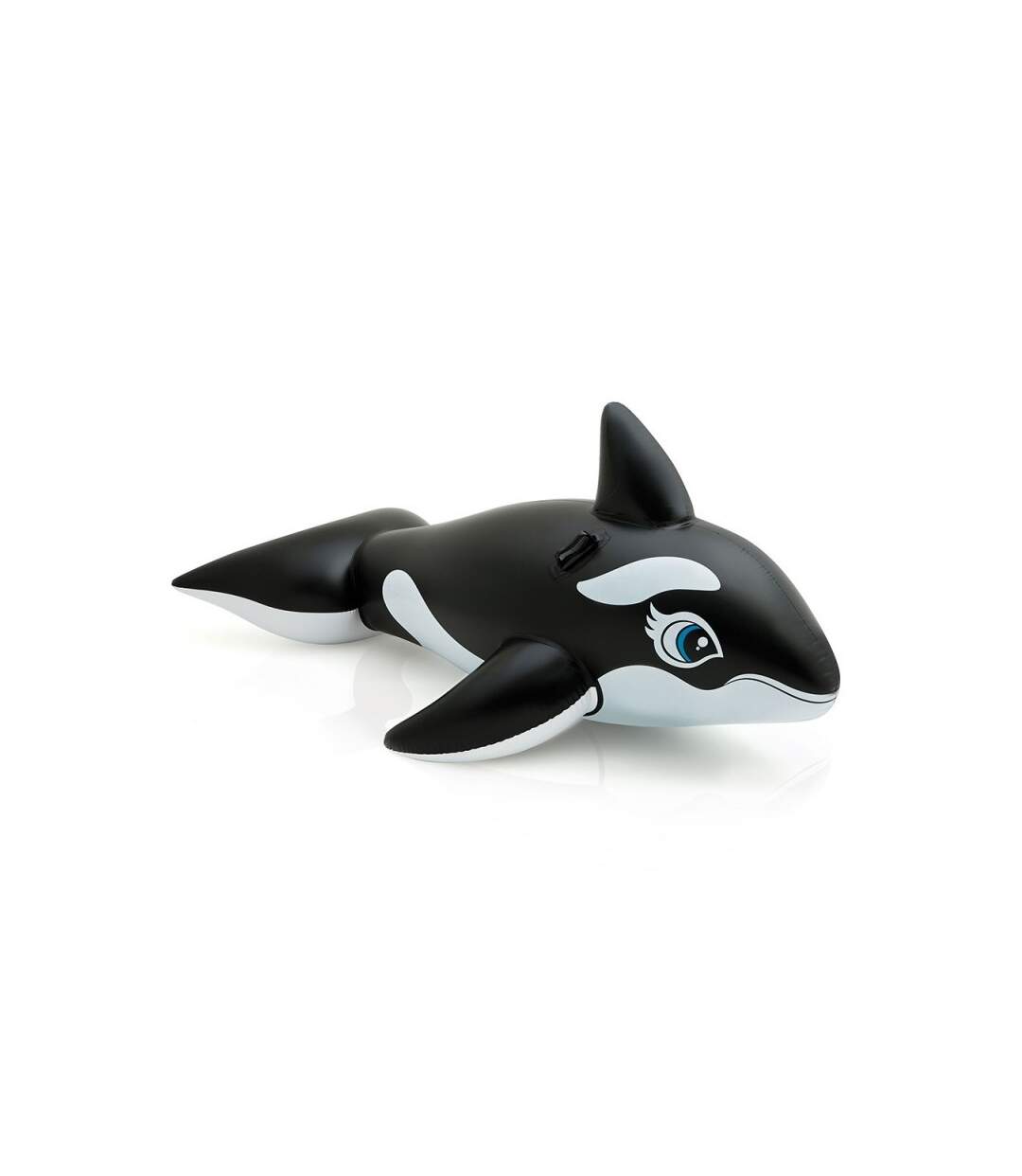 Bouée Gonflable à Chevaucher Orque 193cm Noir