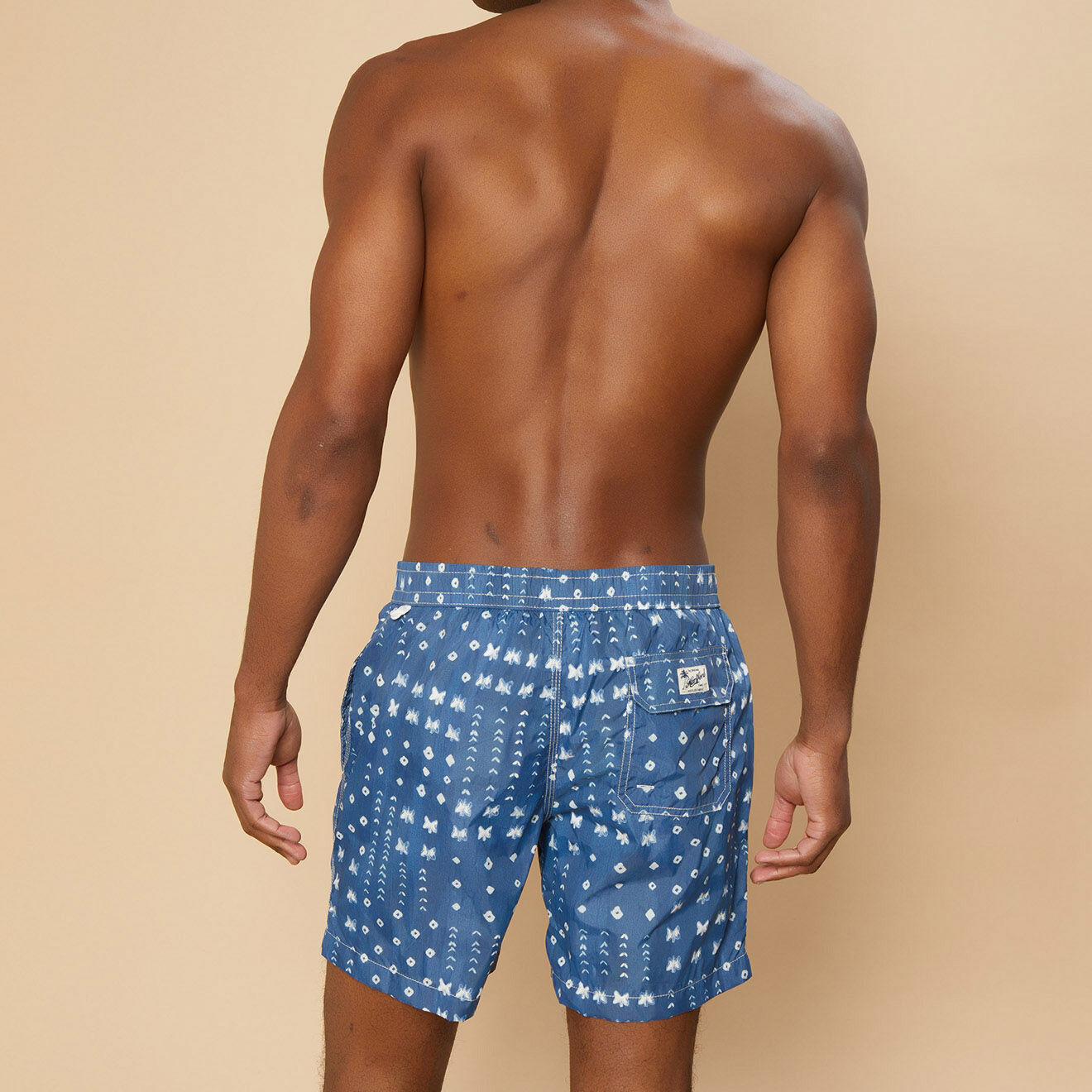 Hartford Short de Bain indigo butterfly