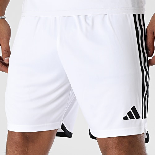 Short Jogging A Bandes Juventus HR8260 Blanc