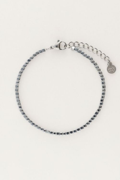 Armband met vierkant bandje