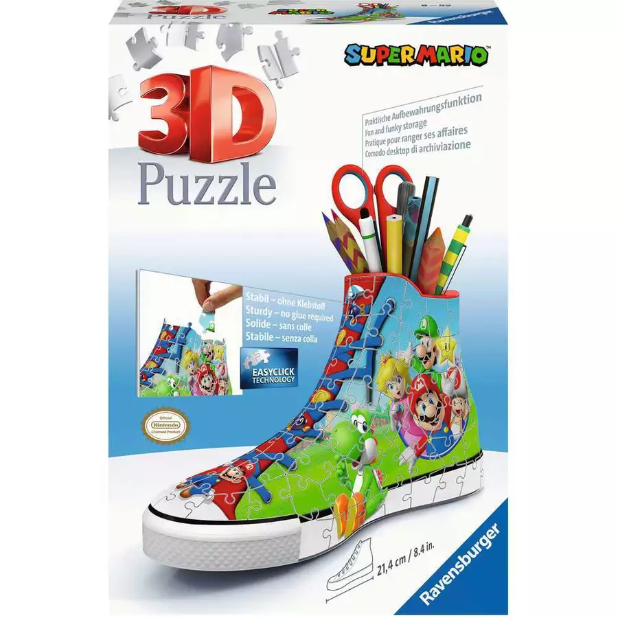 Ravensburger Sneaker - Super Mario bunt