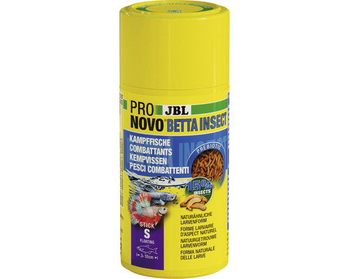 Voedingsstaafjes JBL PRONOVO BETTA INSECT maat S 100ml