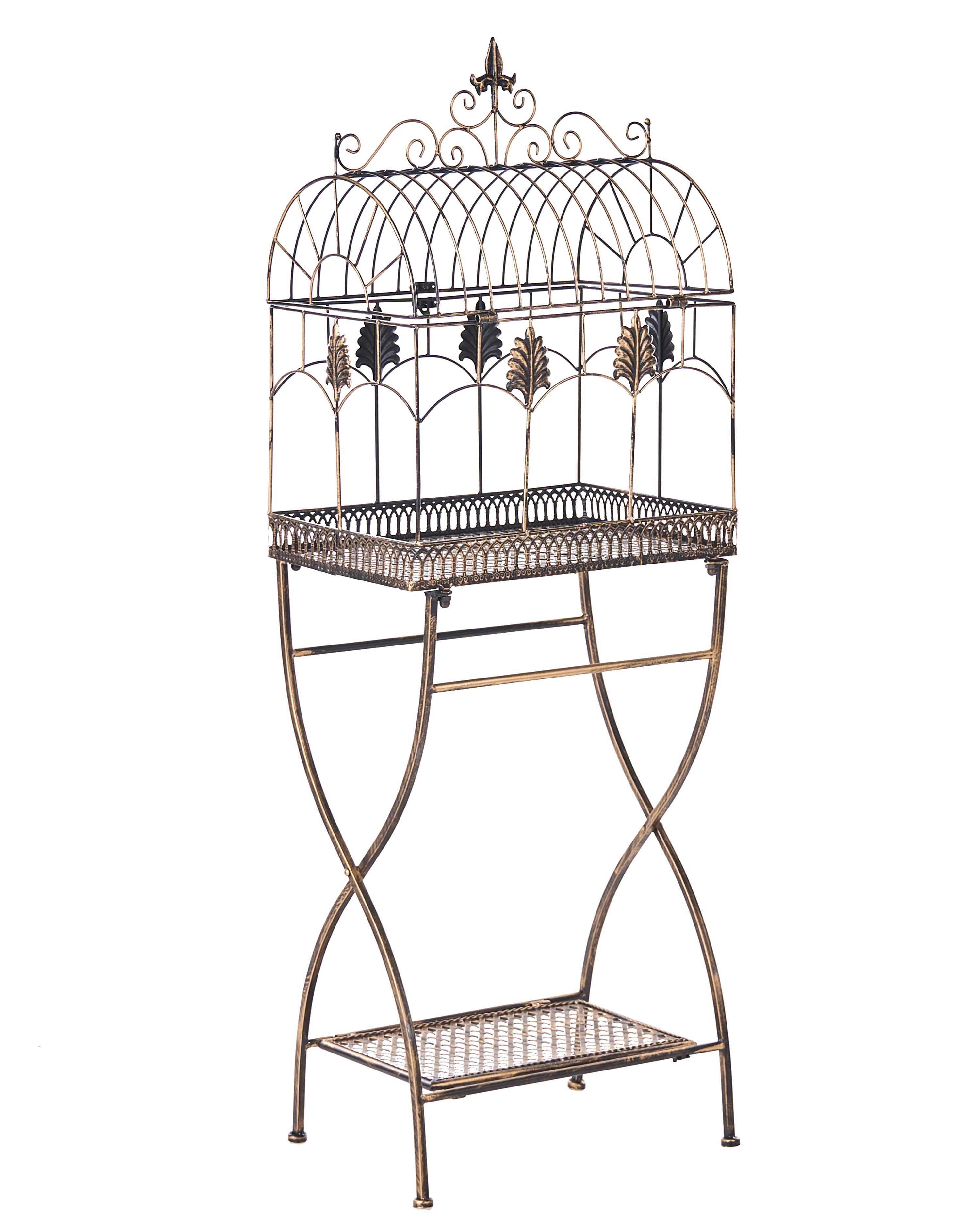 Set van 2 rekken SICILY Metaal 43/37 cm 30/27 cm Zwart