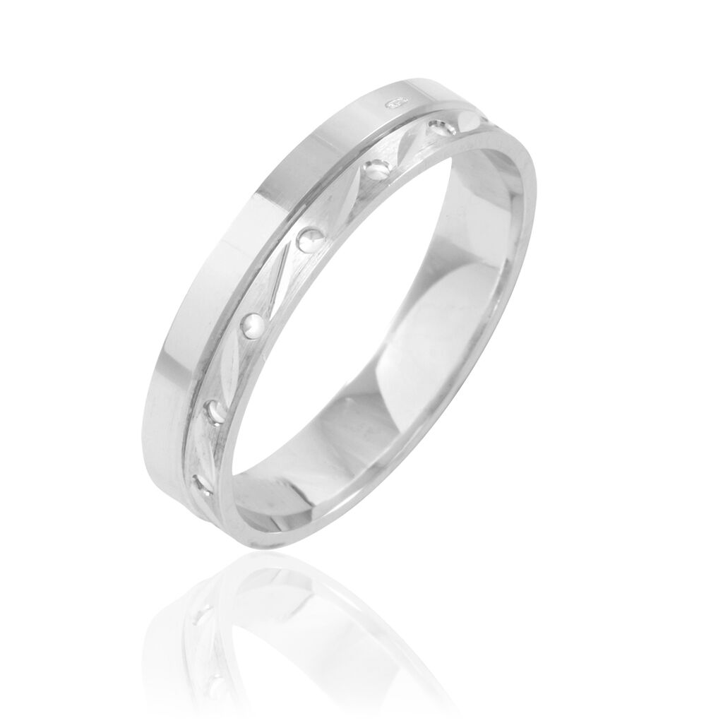 Alliance Helios Ruban Plat Or Blanc