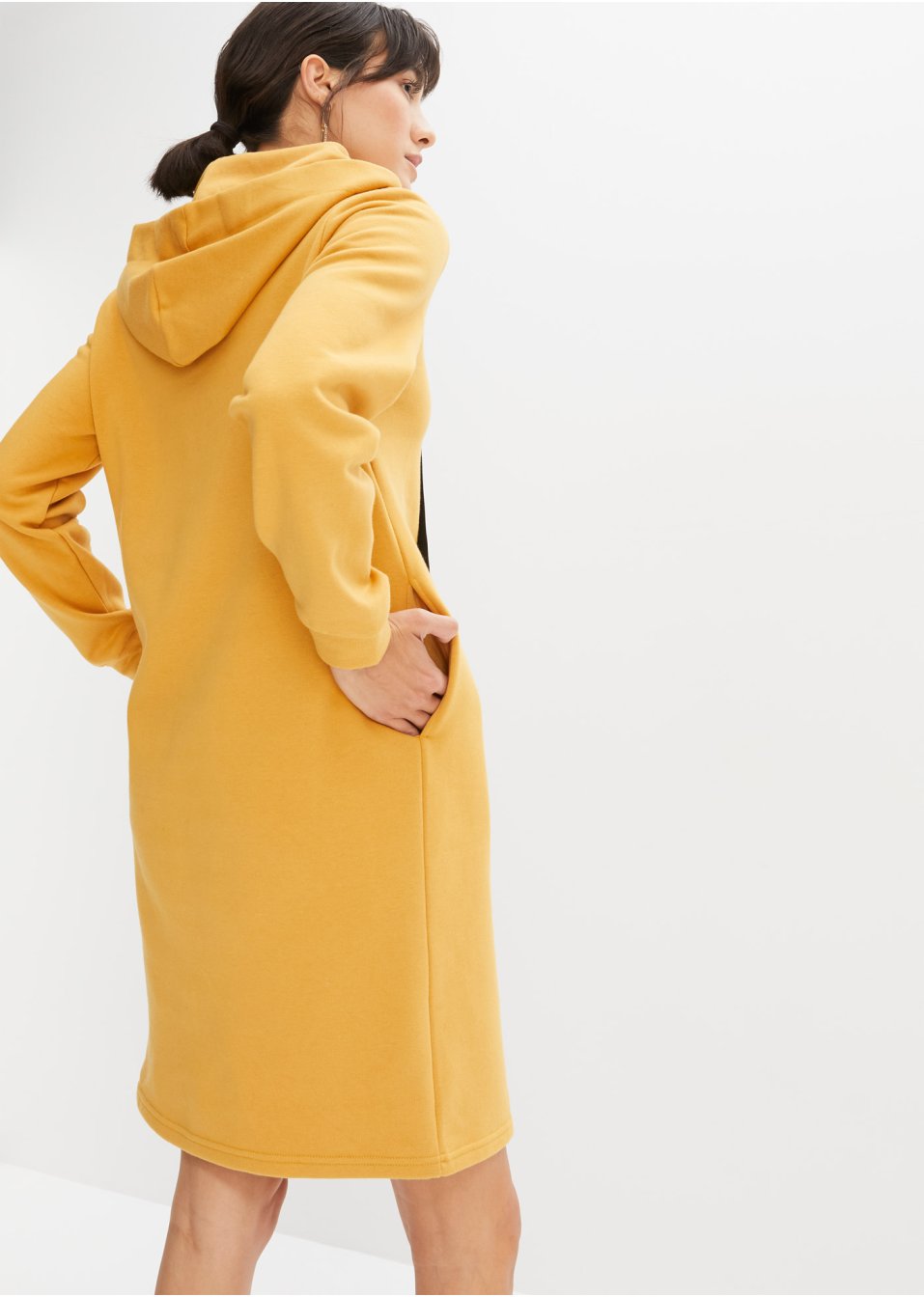 Robe sweat à capuche