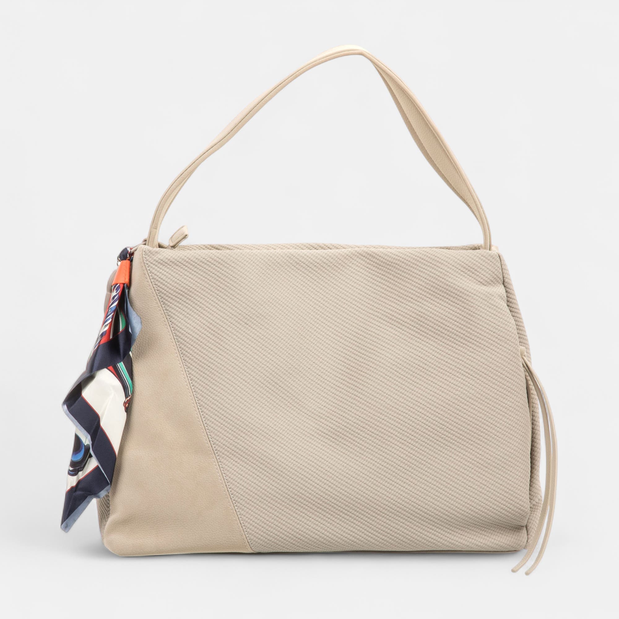 Sac de shopping beige