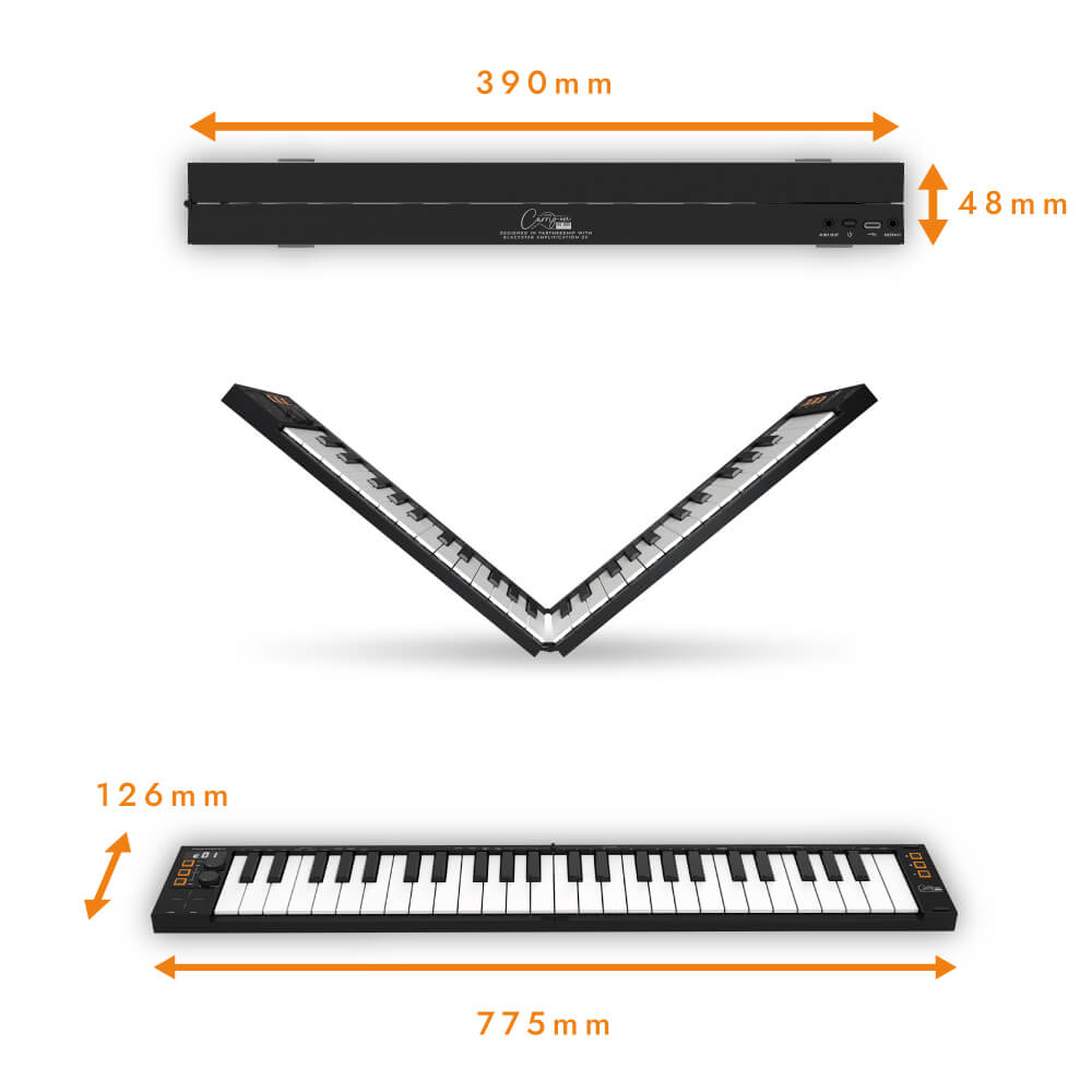 Carry-On FC49 opvouwbaar MIDI-keyboard