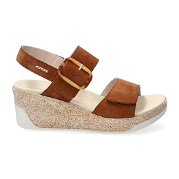 giulia  NUBUCK velcalf premium 12235n ha  Marron