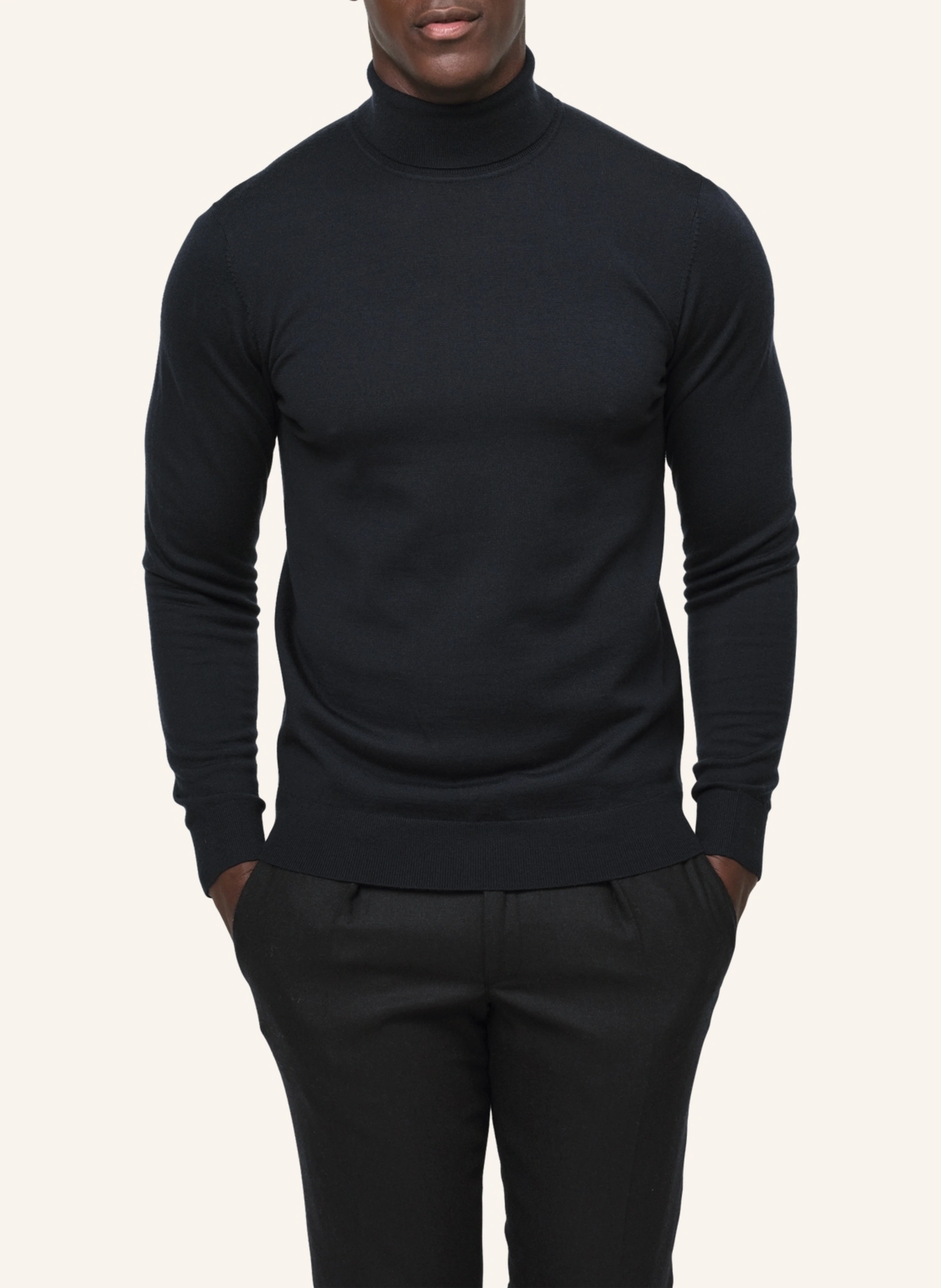 PROFUOMO Herren Rollkragenpullover