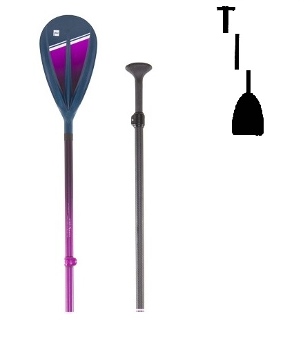 Red Paddle Co Pagaie Hybrid Tough 3 pcs - 2022 Bleu