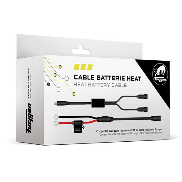 Furygan - Câble batterie Heat Noir