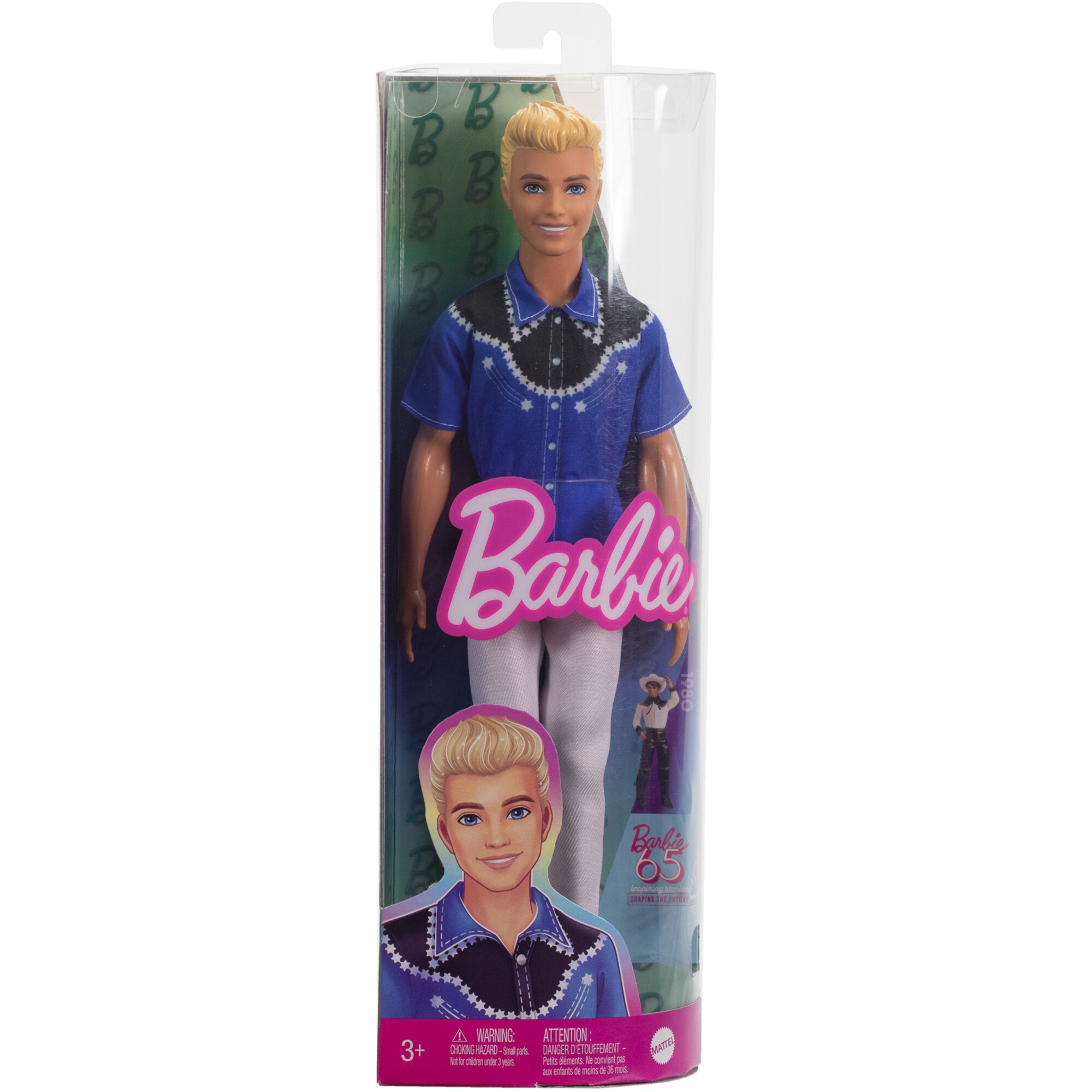 Mattel Puppe Barbie Fashionistas Ken-Puppe Western Ken
