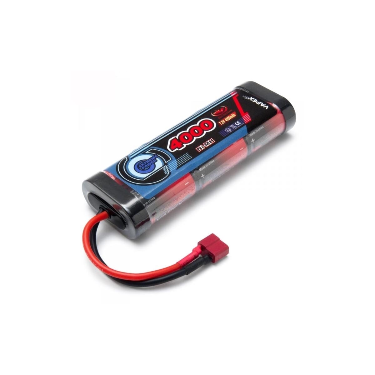7.2v 4000mah - vapex battery - nimh - deans