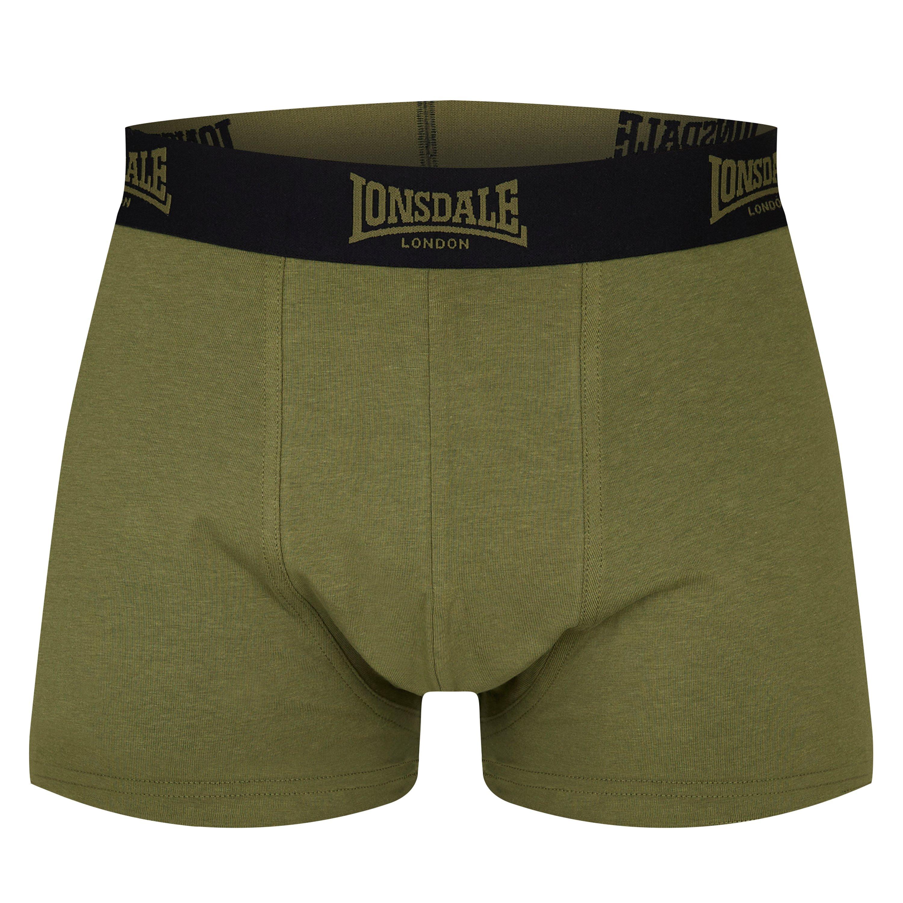 Lonsdale 2 Pack Trunk Mens