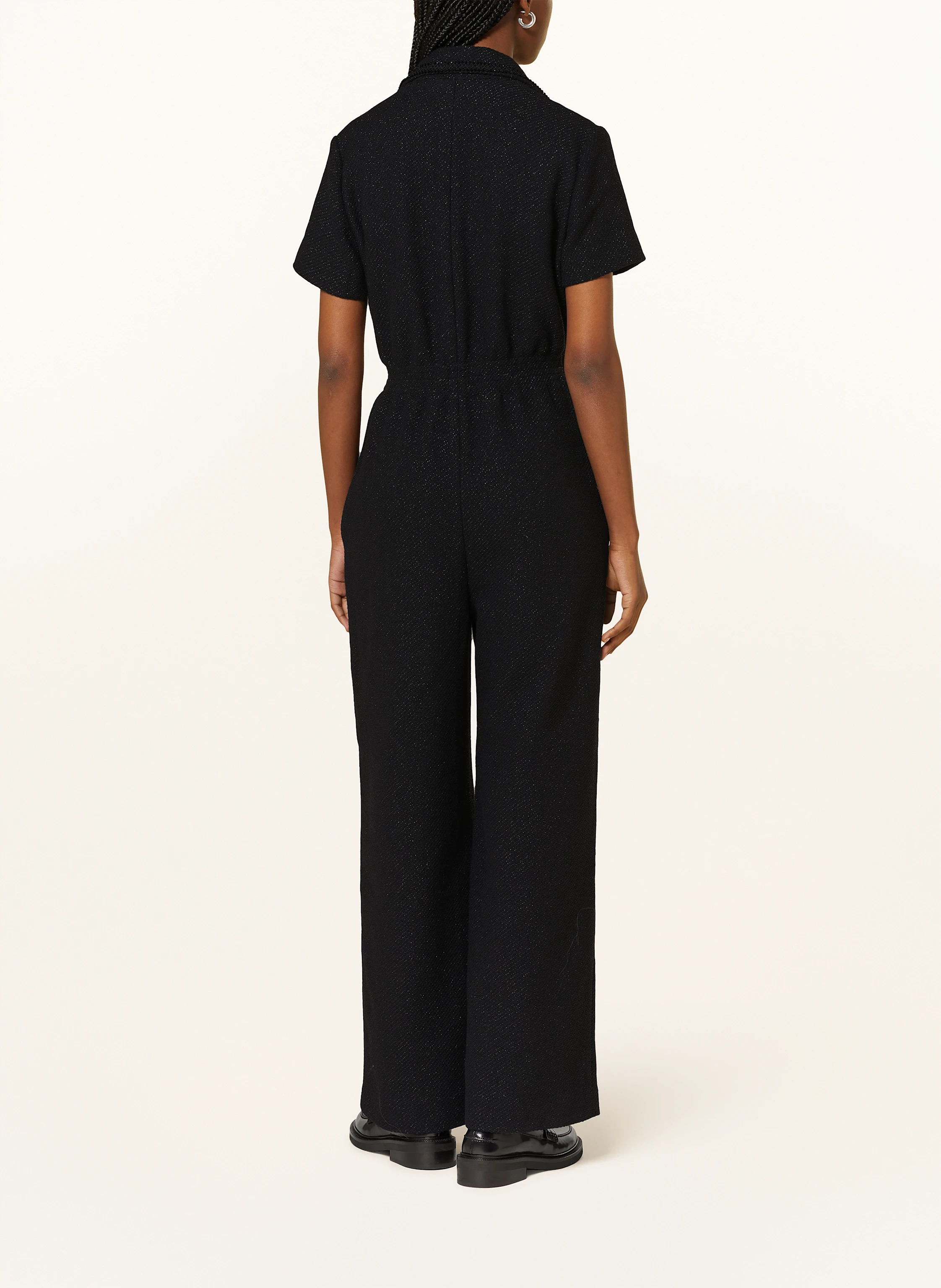 maje Tweed-Jumpsuit