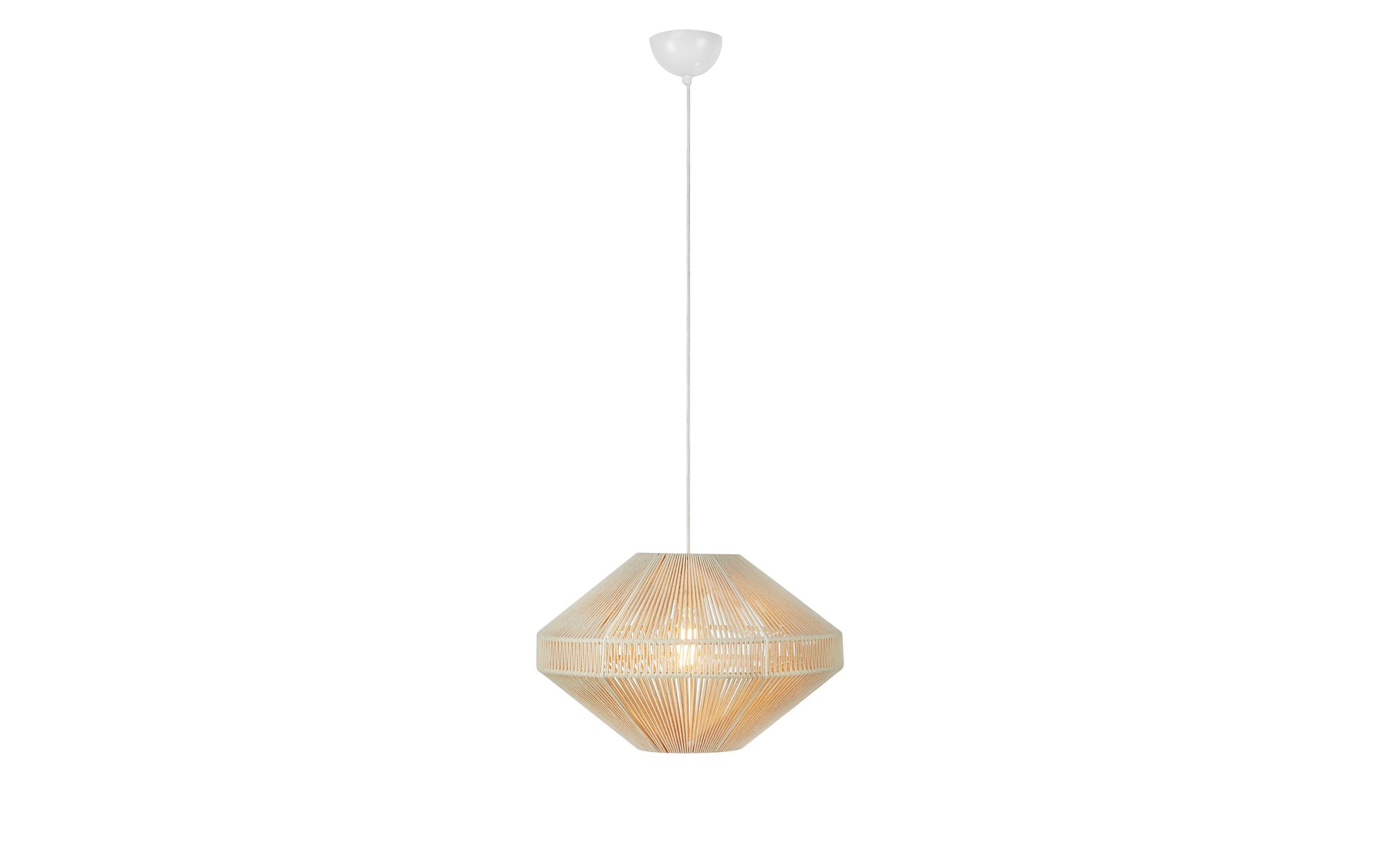Pendelleuchte RAZZO Beige 50 cm<br>Elegante Deckenleuchte
