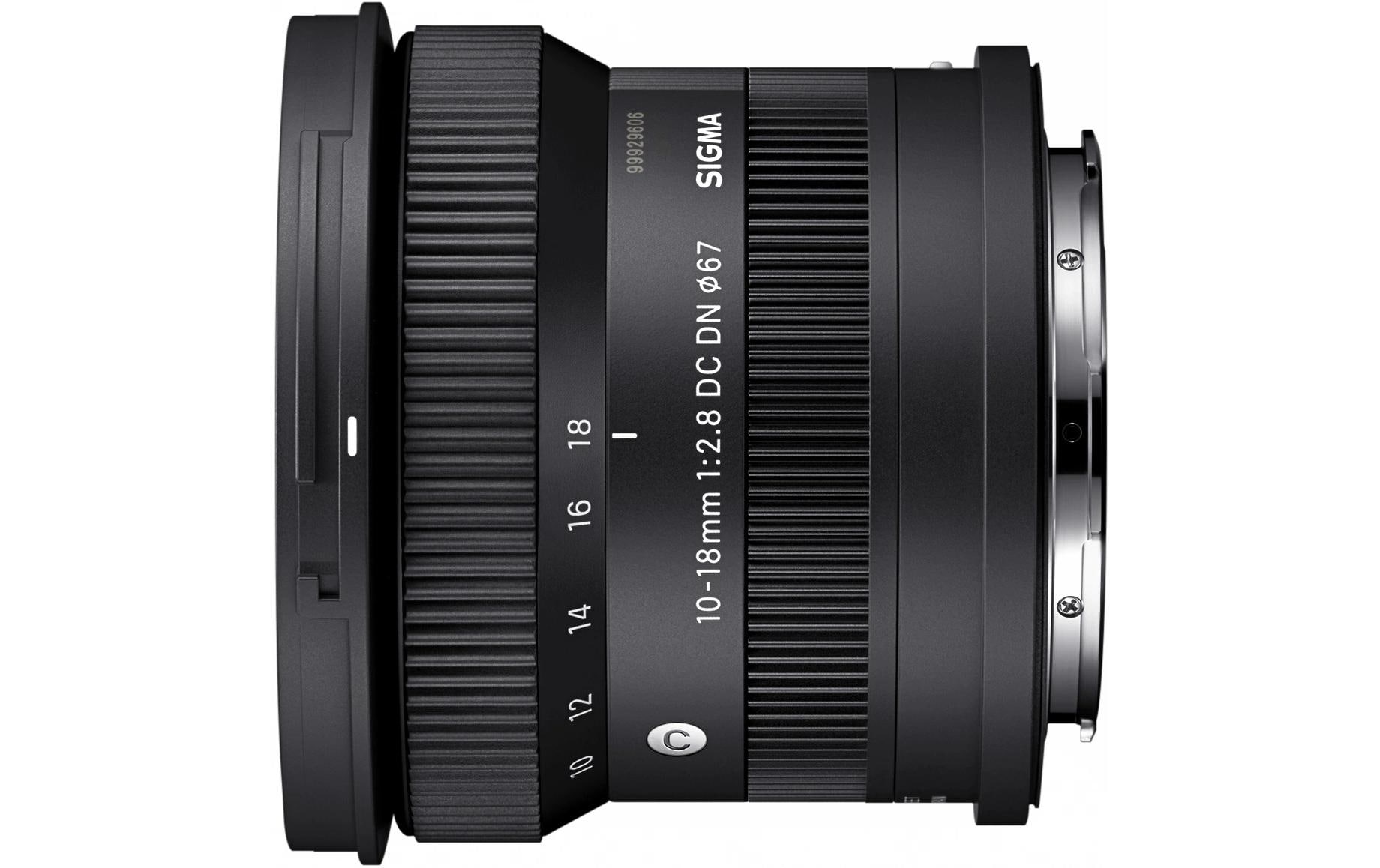 Zoomobjektiv 10-18 mm F2.8 DC DN C Sony E-Mount<br>Ultra-Weitwinkel-Zoom für APS-C Kameras