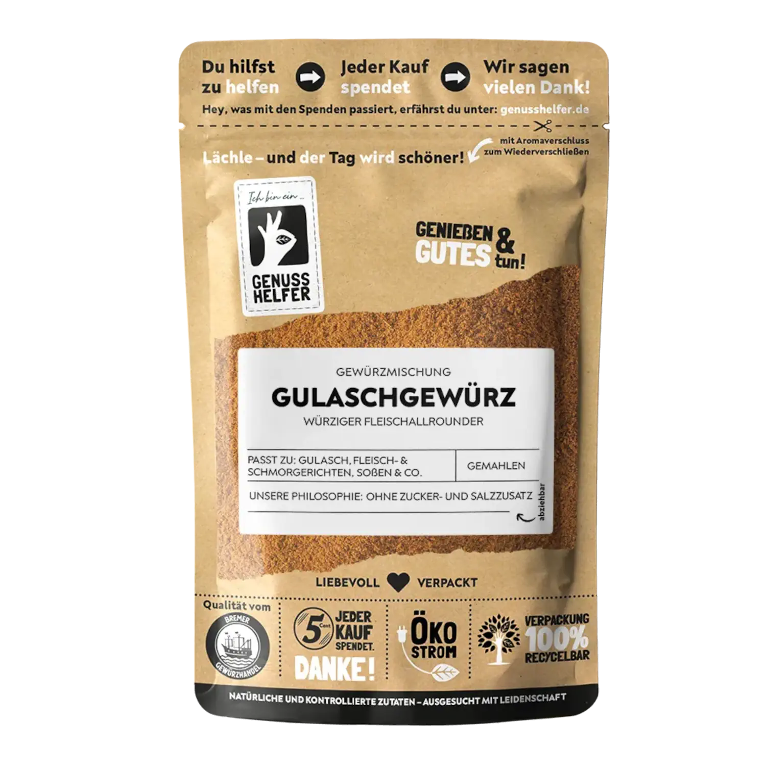 Gulaschgewürz, gemahlen, 3er Pack