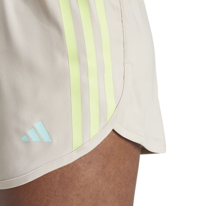 adidas Dame Shorts Own The Run 3-Stripe 4 Inch Shorts Brun