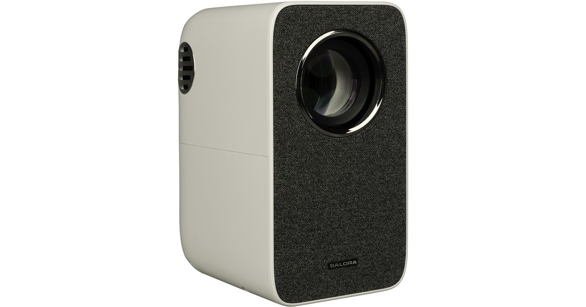 Salora45BHM2250 ledprojector  (Wit/grijs, HDMI, Sound, WLAN)