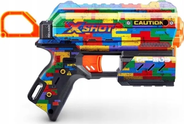 XSHOT legetøjsgevær Skins Flux, assorteret, 36516 (ZUR-36516)