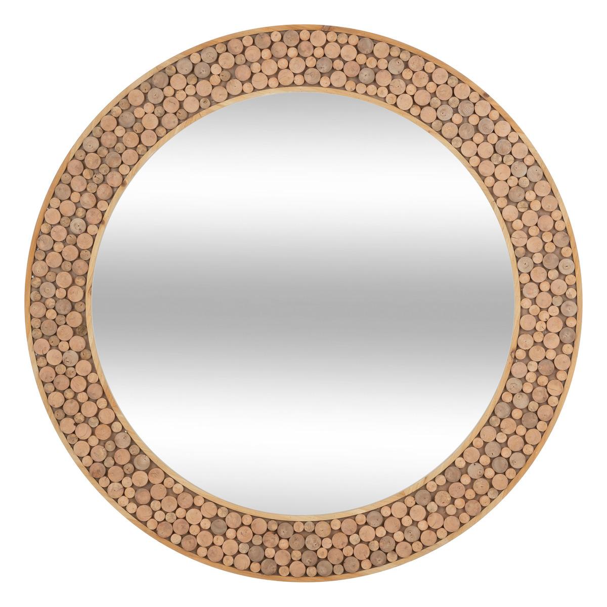 MIROIR ANOKI BOIS D.99CM
