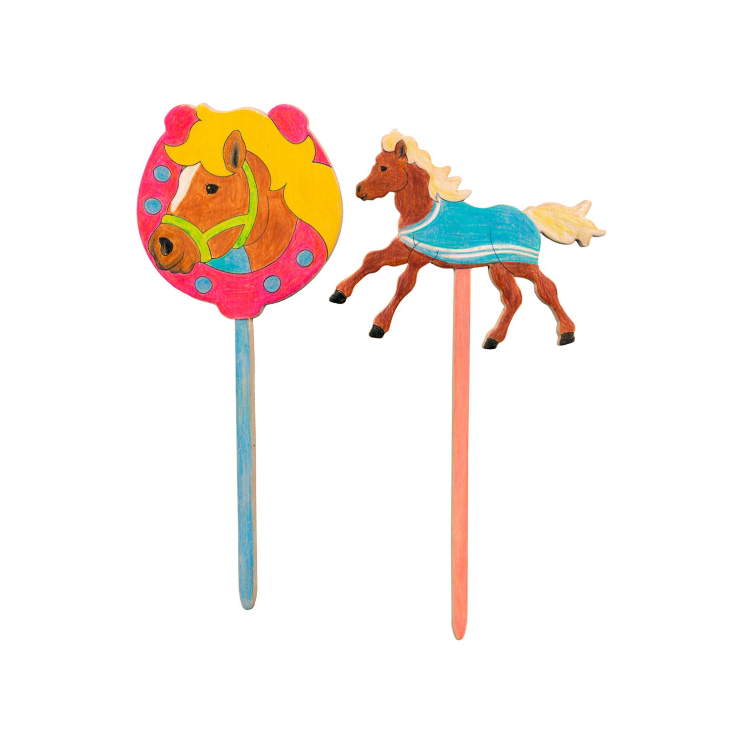 COPPENRATH Mein kleiner Ponyhof Holzponys zum Bemalen