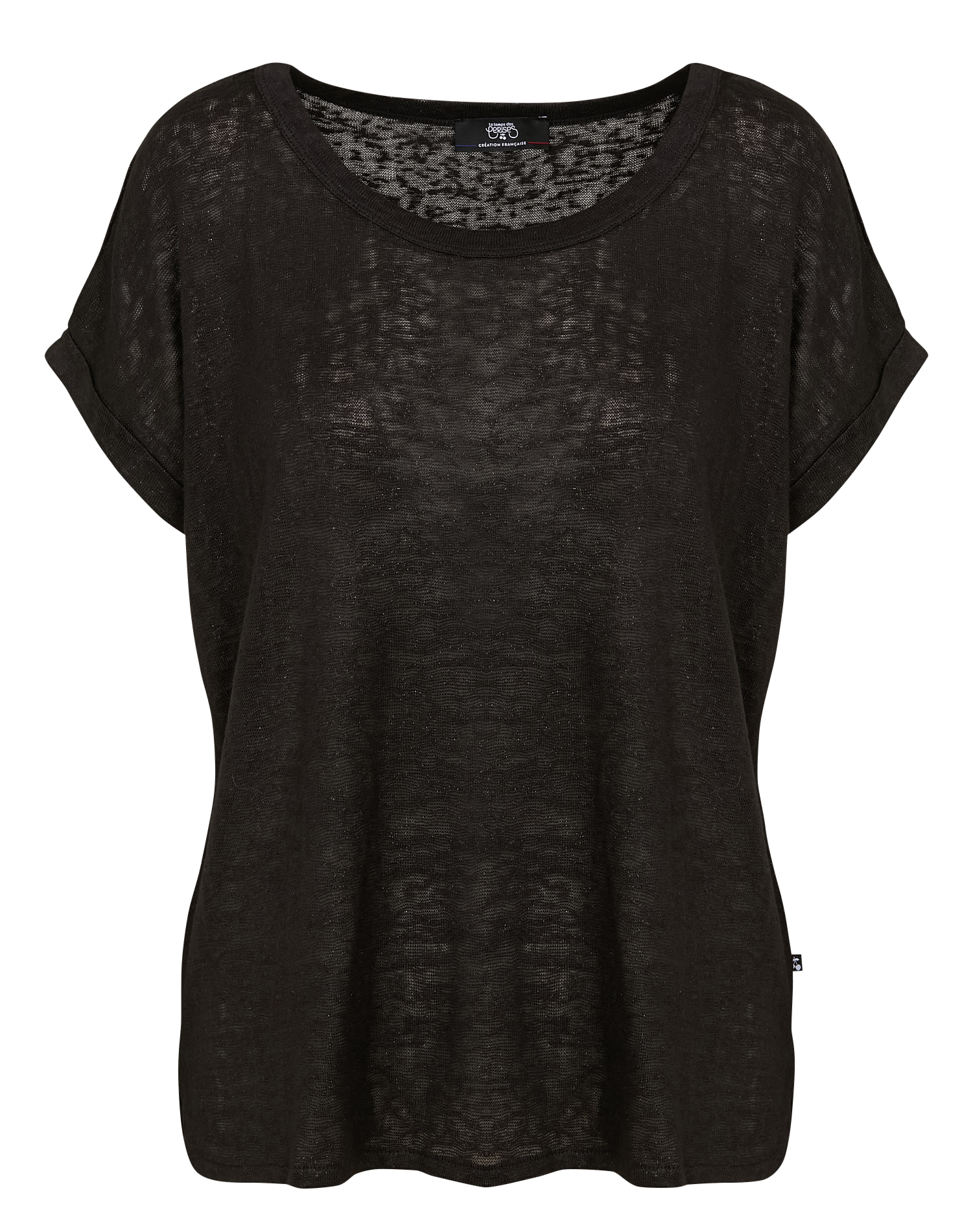 PATRUL - Tee-shirt col rond| Noir