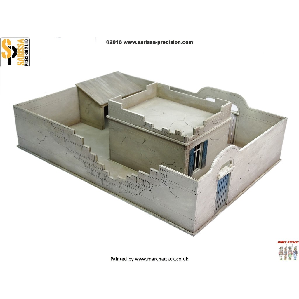 Compound and House - Damaged
