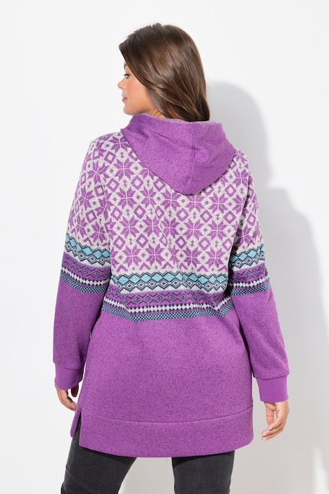 Norweger Longsweat, Kapuze, Langarm