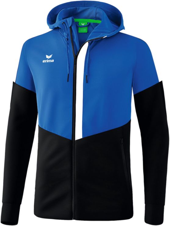 ErimaSQUAD TRAININGSJACKE MIT KAPUZE - blau