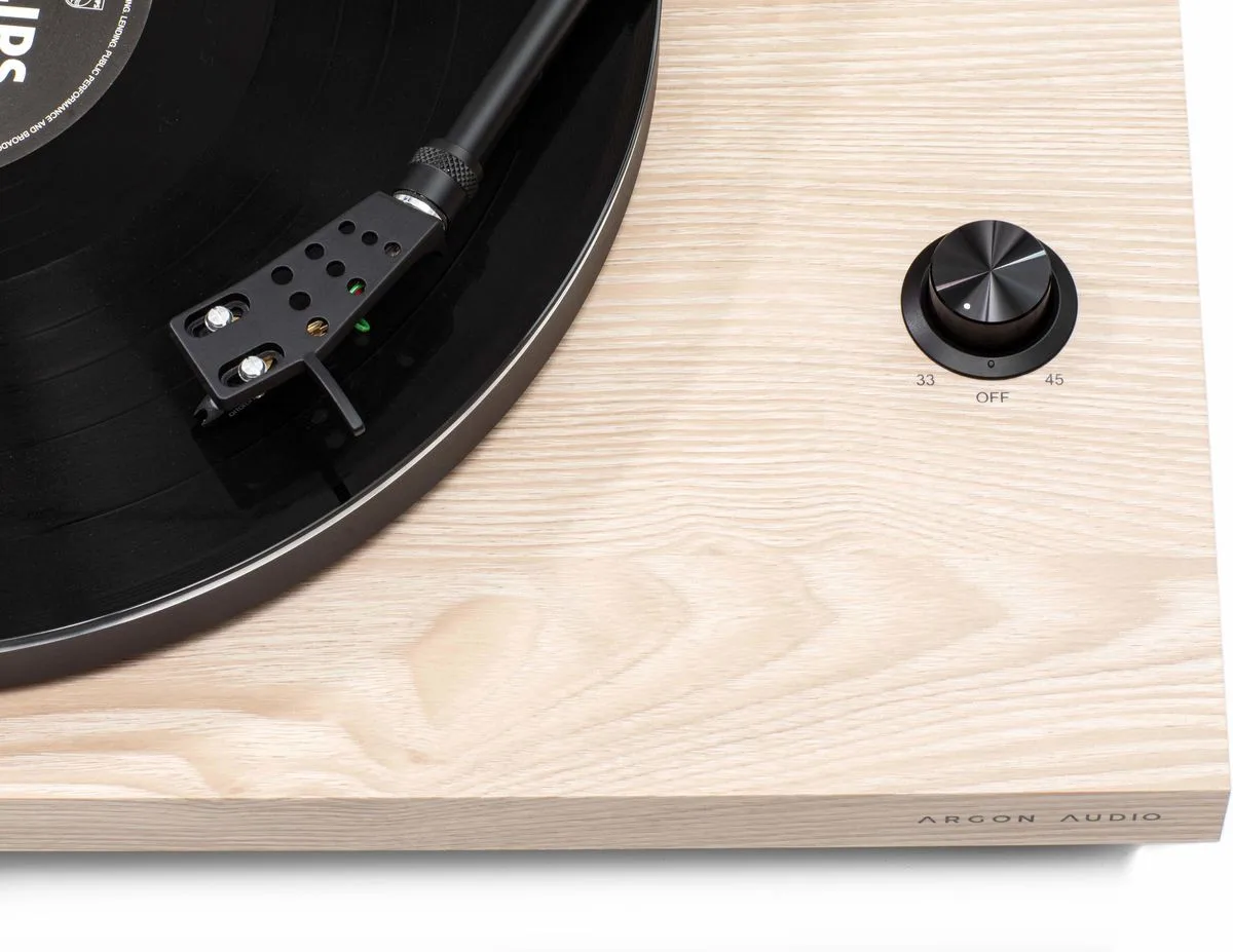 Argon Audio TT-3 Chêne clair Platines vinyle hi-fi