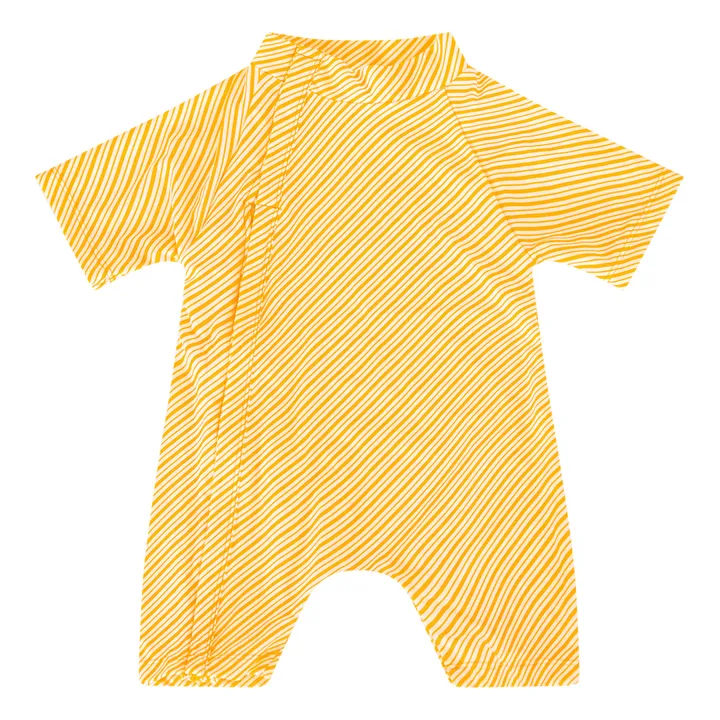 Ina Swim Combinaison Anti-UV Zimmi Rayée | Orange