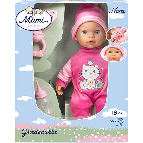 Mami Baby Grædedukke 38 cm