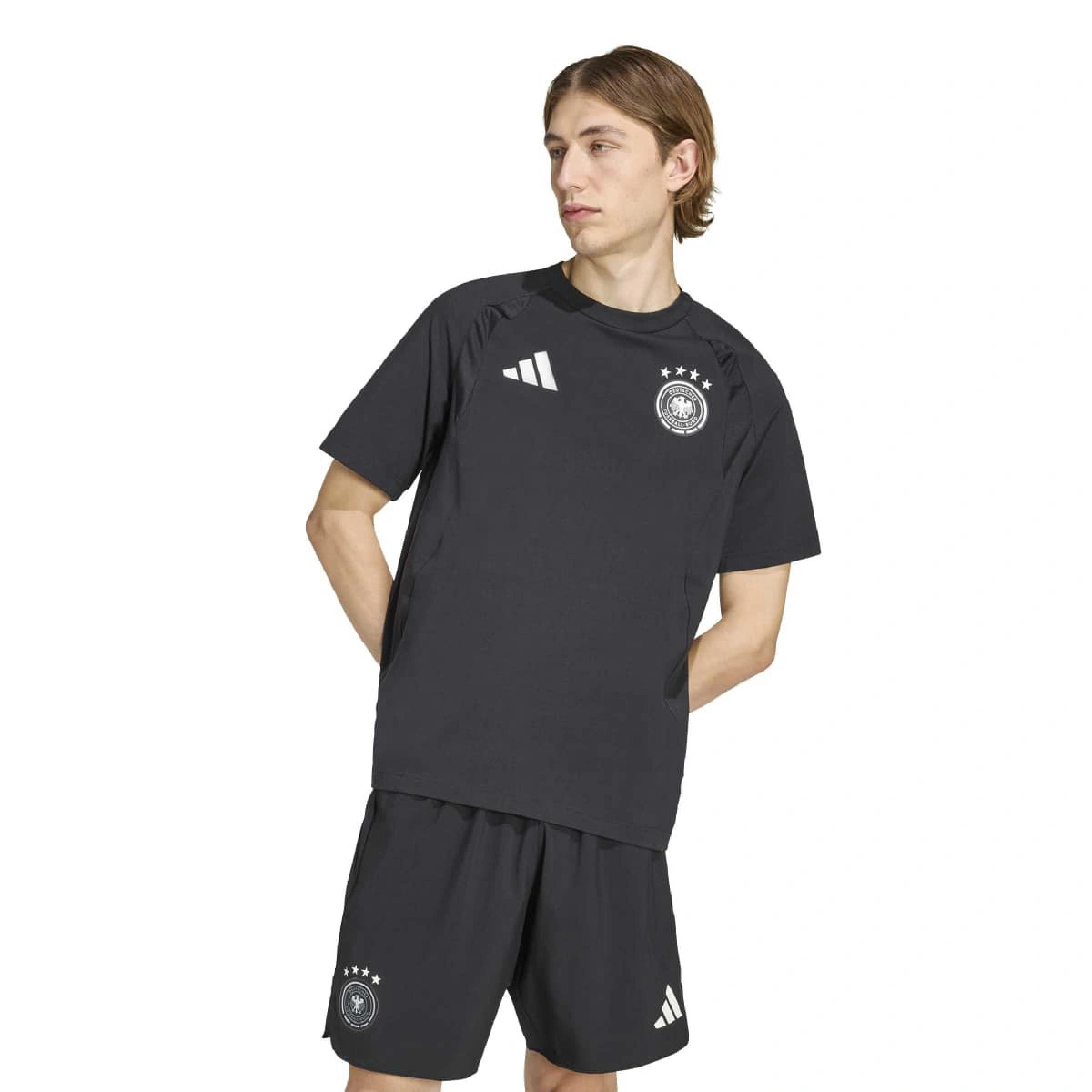 T-Shirt adidas Alemanha DFB Vis-Tech Fanswear Mundial 2026