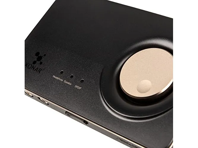 ASUS Xonar U7 MKII - Lydkort - 24 bit - 192 kHz - 114 dB SNR - 7.1 - USB 2.0 - CM6632AX