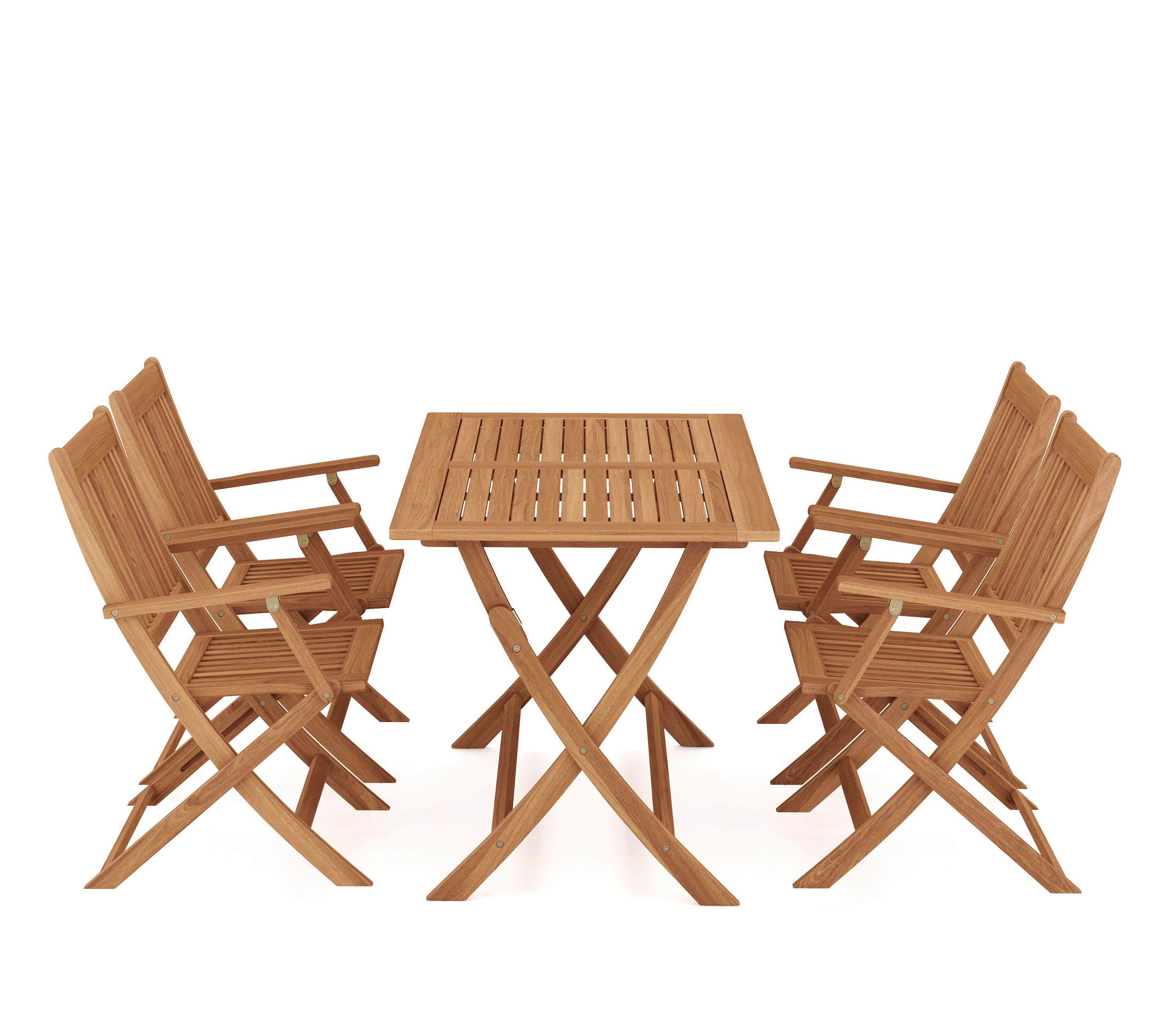 Gartenmöbel Set Holz AVEIRO 5-teilig
