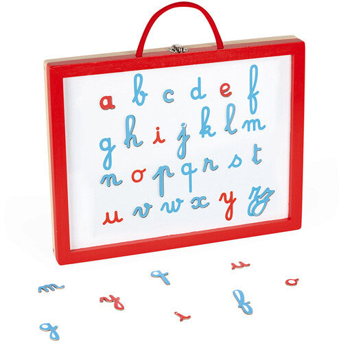 Janod magneetkoffer 4-in-1 letters leren
